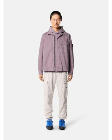 SURCHEMISE STONE ISLAND 1200013 008F PURPLE GREY 