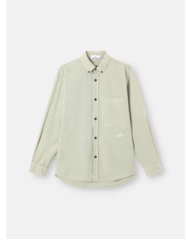 CHEMISE STONE ISLAND 1100027 0055  SAGE VERT