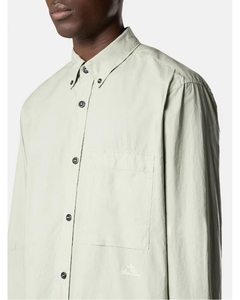 CHEMISE STONE ISLAND 1100027 0055  SAGE VERT