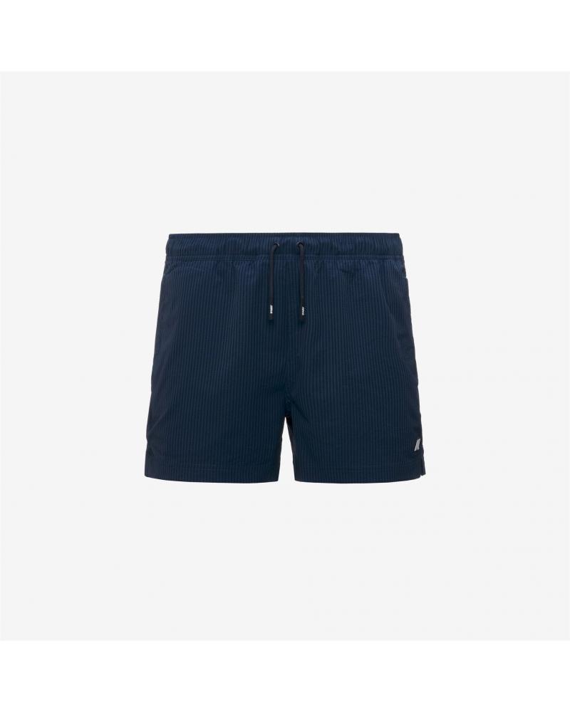 Maillot de Bain K-WAY HAZEL stripe mid  Blue Insignia Marine