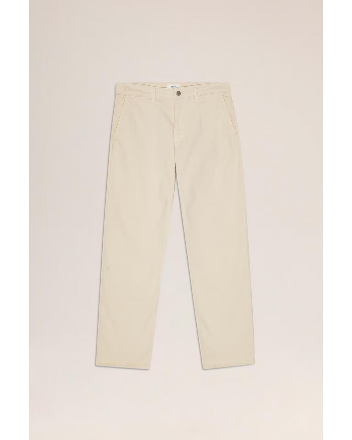 Pantalon NN.O7 ADEN  CHINO Ivoire 