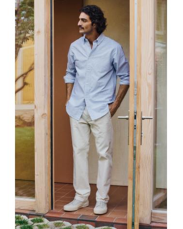 Pantalon NN.O7 ADEN  CHINO Ivoire 