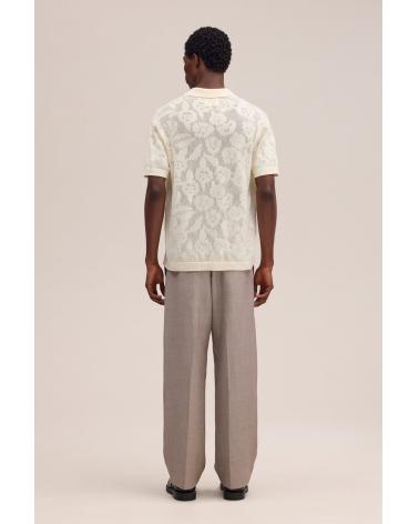 Polo NN.07 Ryan  Flower Ivoire