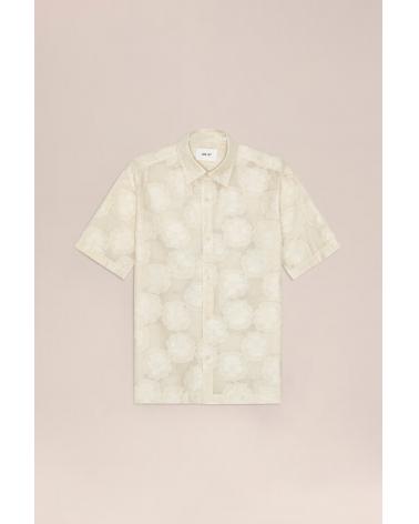 Chemise NN.07 Freddy Manches courtes  ivoire