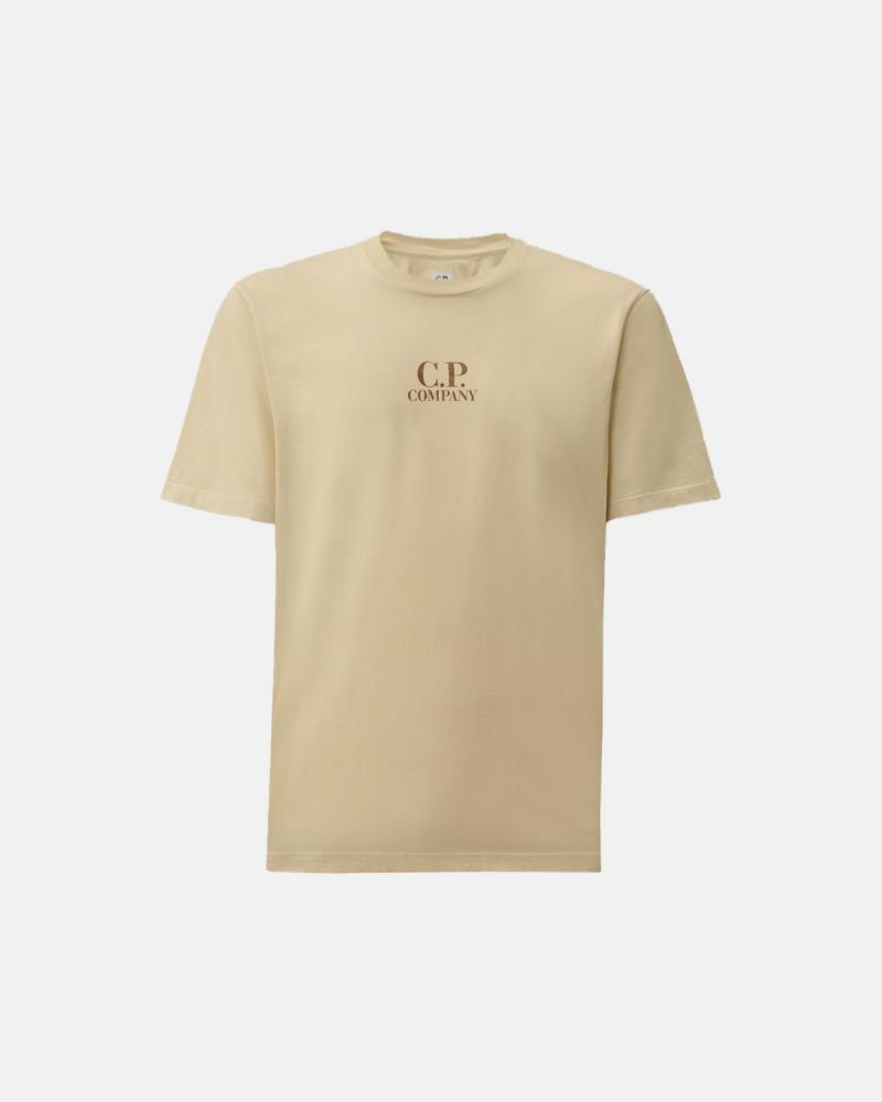 Tee shirt C.P COMPANY 5431 Frozen dew Beige