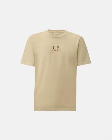 Tee shirt C.P COMPANY 5431 Frozen dew Beige