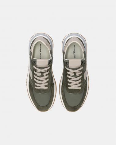 BASKET PHILIPPE MODEL TROPEZ 2.1 VERT MILITAIRE