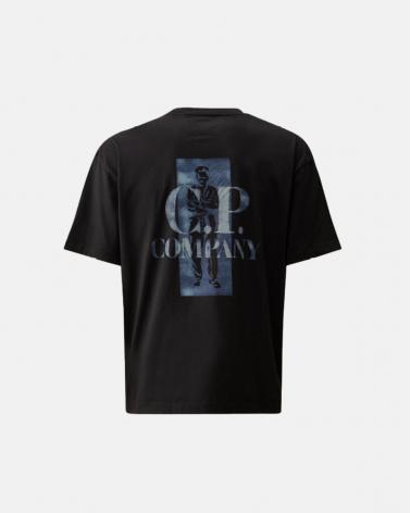 Tee shirt C.P COMPANY143A 888 Marine