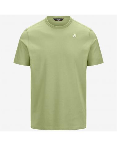 T-SHIRT K-WAY ADAME LIGHT STRETCH JERSEY GREEN LIME VERT