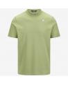 T-SHIRT K-WAY ADAME LIGHT STRETCH JERSEY GREEN LIME VERT