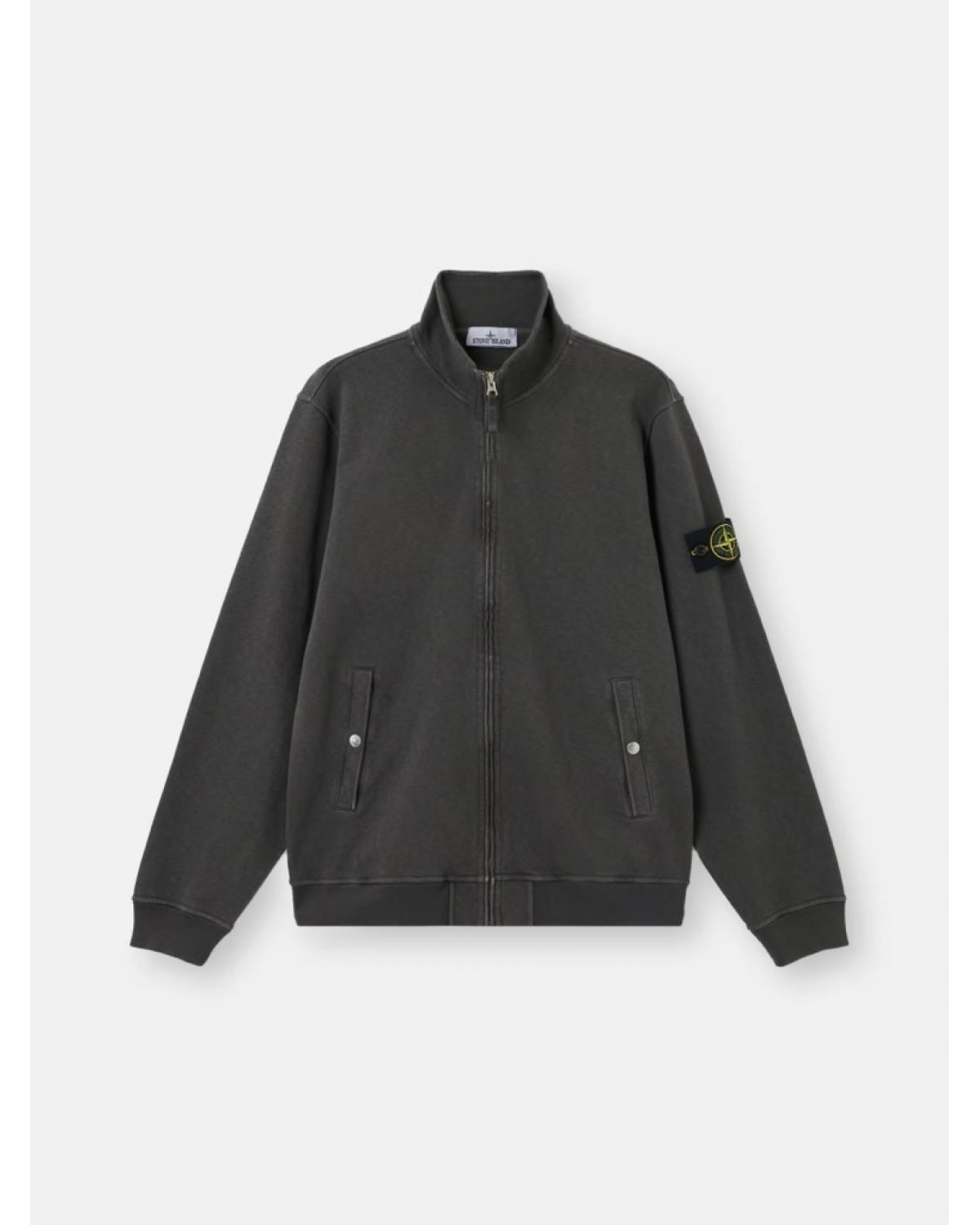 GILET SWEAT ZIP 6100033  0165 ANTRACITE 