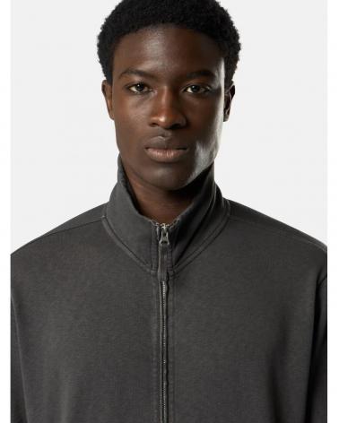 GILET SWEAT ZIP 6100033  0165 ANTRACITE 