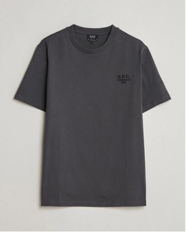 TEE SHIRT A.P.C.RUE MADAME GRIS ANTRACITE 