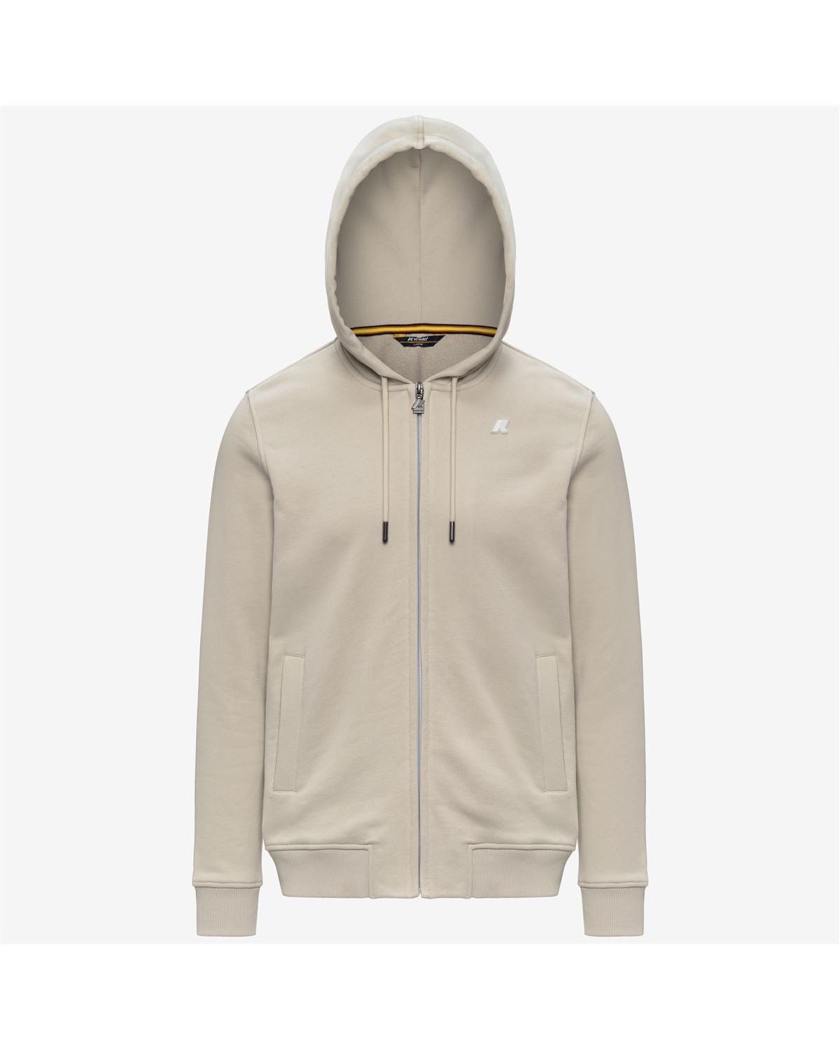 Gilet K-WAY ANTHONY FRENCH TERRY Beige