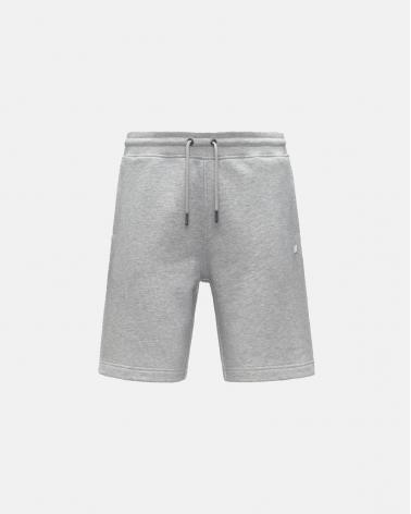 BERMUDAS K-WAY ERIK FRENCH TERRY GREY MID MIEL