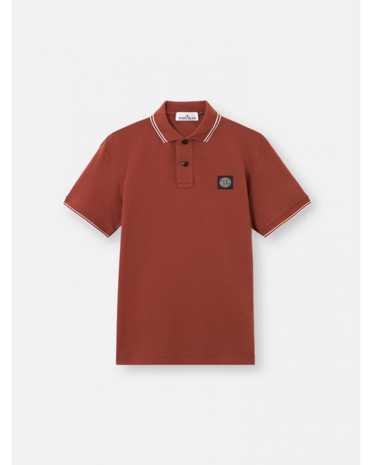 POLO STONE ISLAND 2200010  0015 RED Bordeaux 