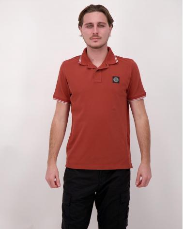 POLO STONE ISLAND 2200010  0015 RED Bordeaux 