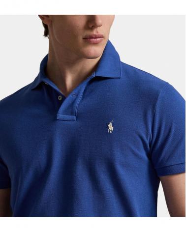 POLO RALPH LAUREN CUSTOM SLIM FIT BLEU COBALT