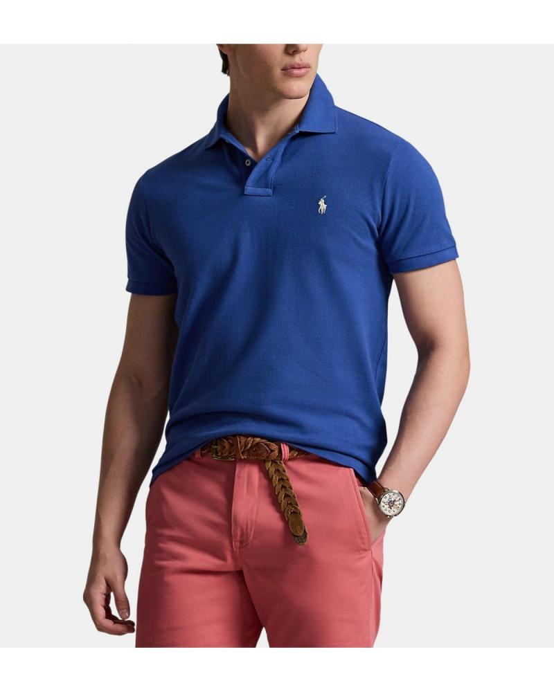 POLO RALPH LAUREN CUSTOM SLIM FIT BLEU COBALT