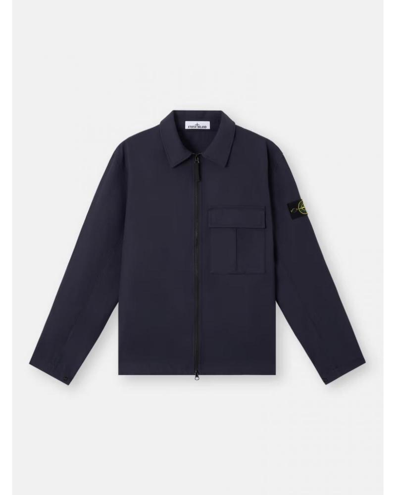 SURCHEMISE STONE ISLAND 1200010 0026 ENCRE PANAMA COTON 