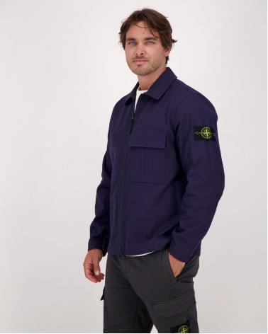 SURCHEMISE STONE ISLAND 1200010 0026 ENCRE PANAMA COTON 