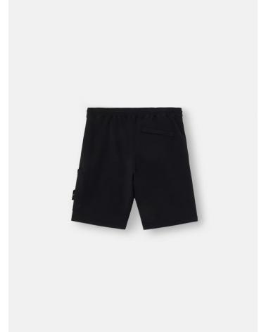 BERMUDA STONE ISLAND 6200011 0029 NOIR ORGANIC COTTON FLEECE  