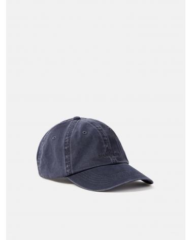 CASQUETTE 9100002  002D BRUSHED COTTON GABARDINE BLEU