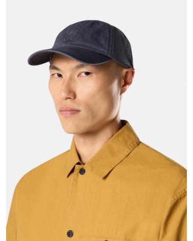 CASQUETTE 9100002  002D BRUSHED COTTON GABARDINE BLEU