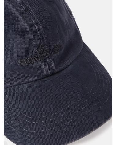 CASQUETTE 9100002  002D BRUSHED COTTON GABARDINE BLEU