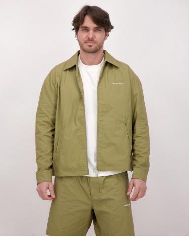 SURCHEMISE BRAM'S FRUIT TEXTE LOGO OLIVE