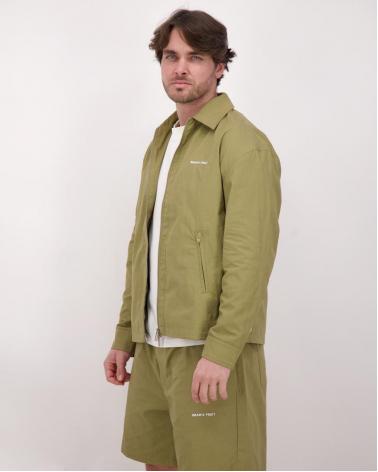 SURCHEMISE BRAM'S FRUIT TEXTE LOGO OLIVE