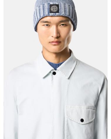 Surchemise Stone Island 120001 S0004 0141 Sky Blue BLEU