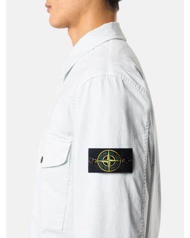 Surchemise Stone Island 120001 S0004 0141 Sky Blue BLEU