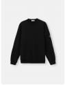 SWEAT STONE ISLAND 6100019 0029 NOIR