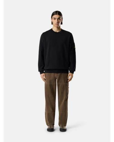 SWEAT STONE ISLAND 6100019 0029 NOIR