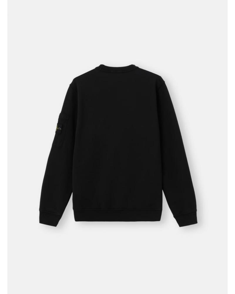 SWEAT STONE ISLAND 6100019 0029 NOIR