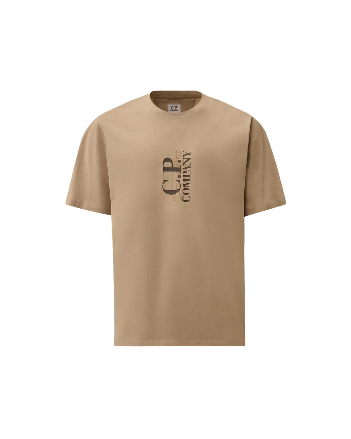 TEE SHIRT C.P COMPANY 084 904 DOVE BEIGE
