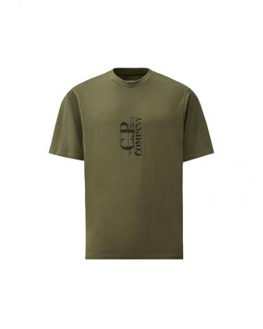 TEE SHIRT C.P COMPANY084 668 LAUREL WREAT VERT
