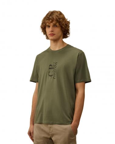 TEE SHIRT C.P COMPANY084 668 LAUREL WREAT VERT