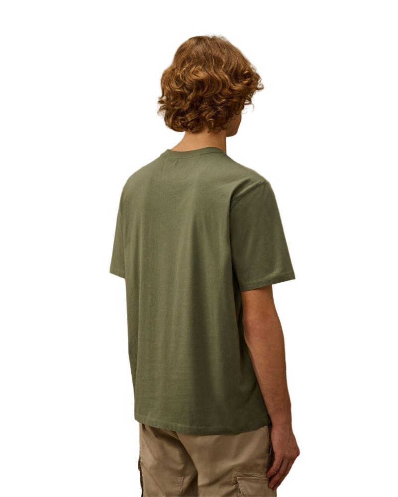 TEE SHIRT C.P COMPANY084 668 LAUREL WREAT VERT