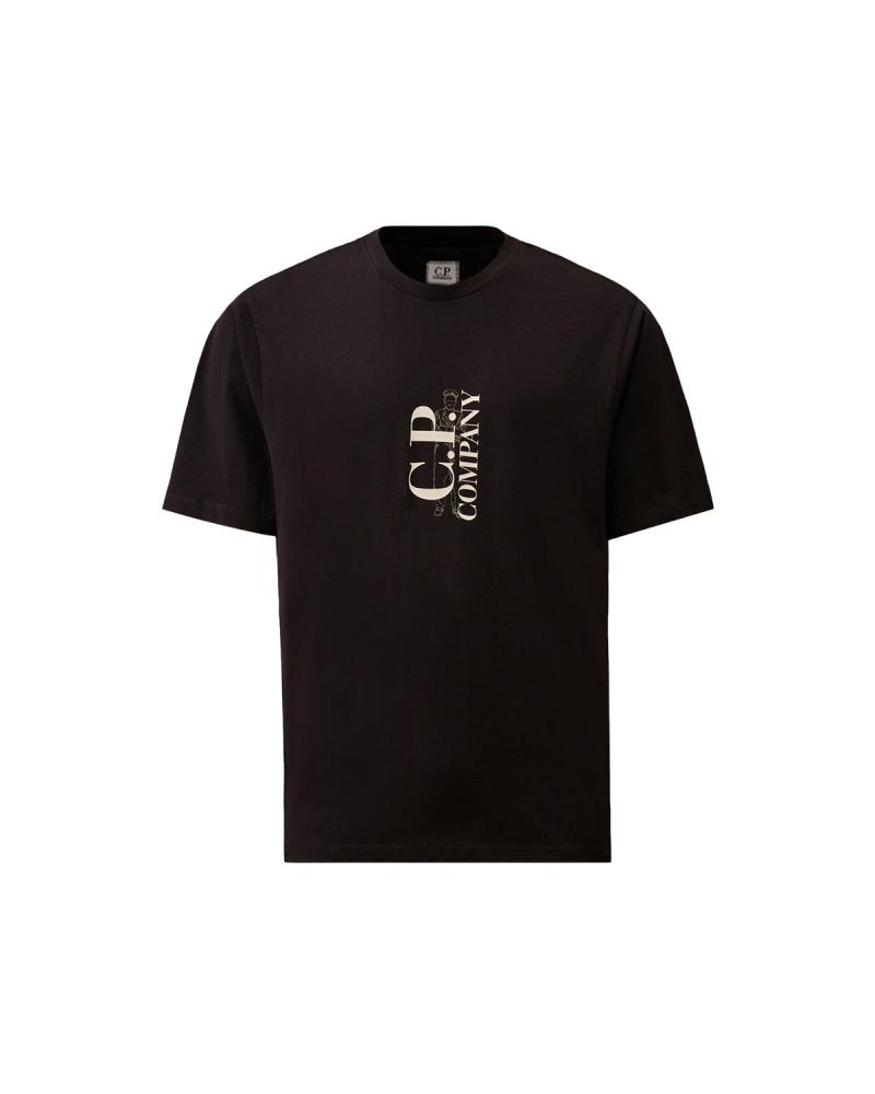 TEE SHIRT C.P COMPANY 084 999 NOIR