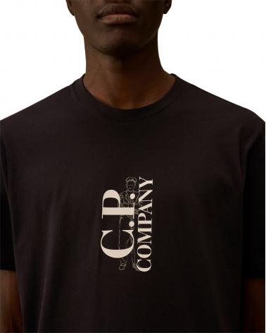 TEE SHIRT C.P COMPANY 084 999 NOIR