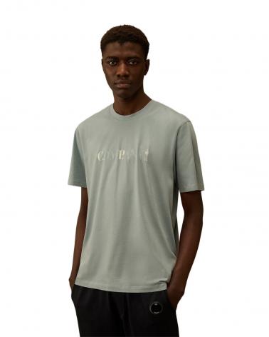 TEE SHIRT C.P COMPANY 85A 809 SILVER BLUE