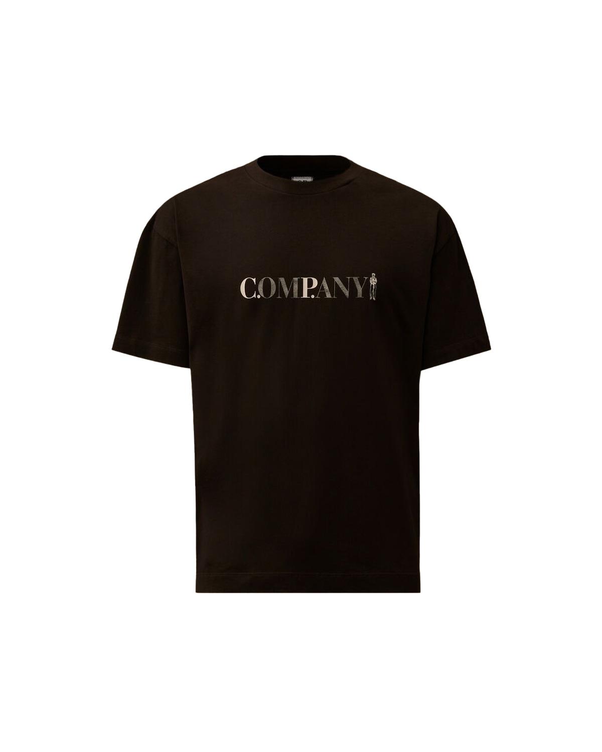 TEE SHIRT C.P COMPANY 85A 999 NOIR