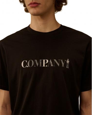 TEE SHIRT C.P COMPANY 85A 999 NOIR