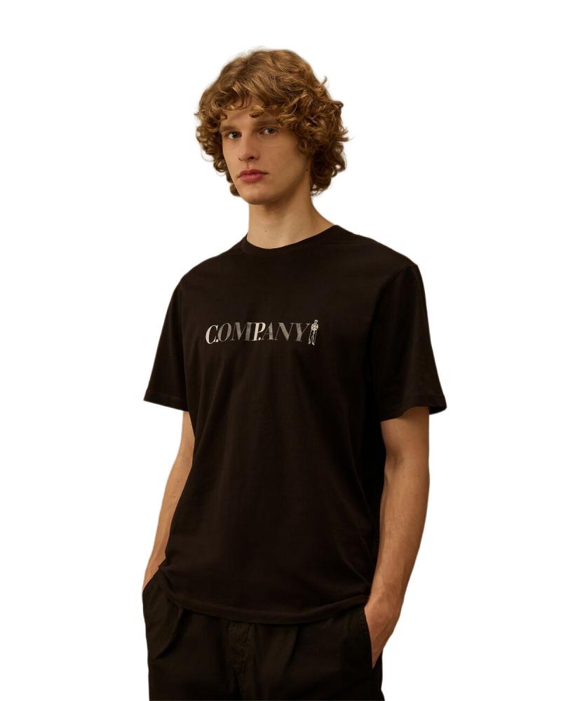 TEE SHIRT C.P COMPANY 85A 999 NOIR