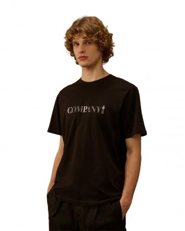 TEE SHIRT C.P COMPANY 85A 999 NOIR
