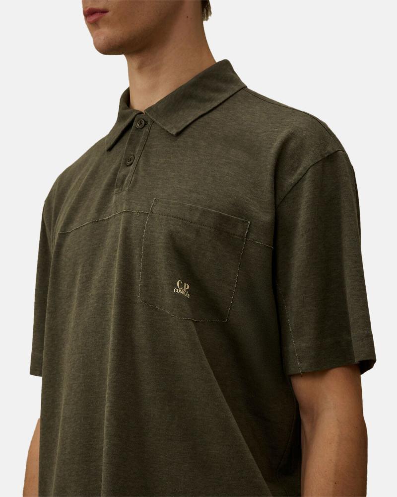 POLO CP.COMPANY PL201 A 921 GRIS
