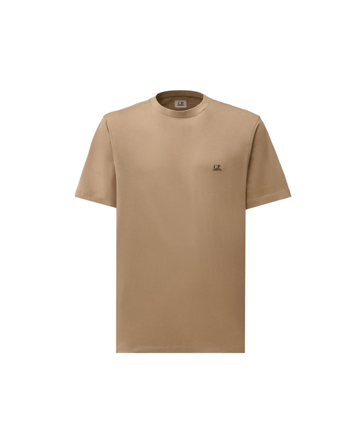 TEE SHIRT C.P COMPANY 725A 904 BEIGE GOOGLE T-SHIRT 