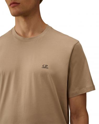TEE SHIRT C.P COMPANY 725A 904 BEIGE GOOGLE T-SHIRT 